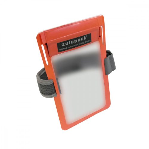 Obudowa wodoodporna na telefon - Zulupack Phone Pocket - IP68 - pomarańczowe